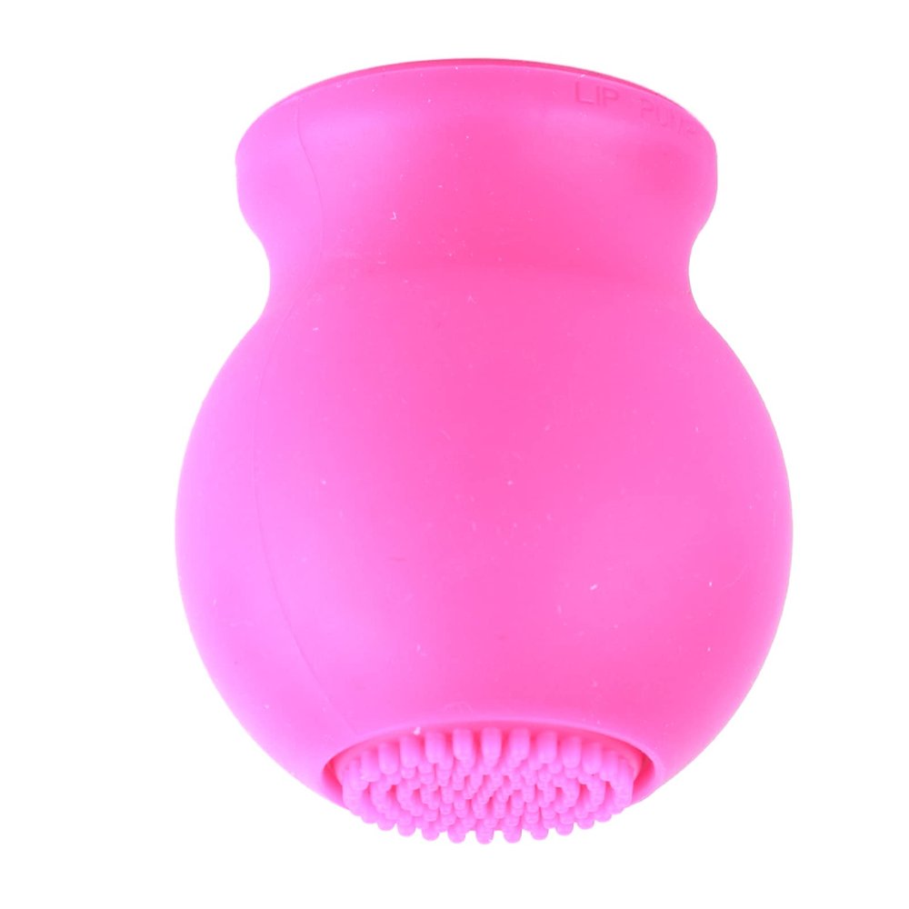 Lip Plumping Enhance, Silicone Lip Plumper Device, Mouth Lips Enlargement Tools with Brush Enhance Lip Shape, Full Lips Tool for Beauty and Massage (Purple)