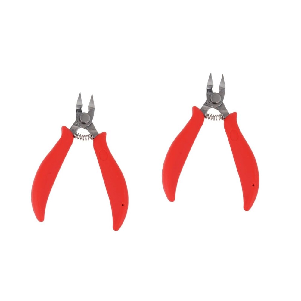 NOLITOY 2pcs Stainless Steel Cuticle Nippers and Nail Clipper Set Professional Manicure and Pedicure Tool for Salon and Home Use Skin Plier for Ingrown Toenails and Cuticle Care