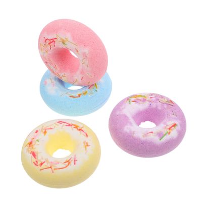 Angoily 4pcs Adorable Spa Salt Balls Set Natural Bathing Soaks for Relaxation Moisturizing Skin Random Color Men Women