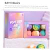 Angoily 6pcs for Spa Foot Care Natural Ingredients Relaxing Foot Soak Moisturizing for Home Use view 2