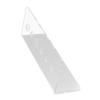 DOITOOL Wall-mounted Scissor Holder Rack Slot Organizer for Hair Stylist and Barber Clear Design Construction for Salon Stations and view 1