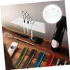 DOITOOL Wall-mounted Scissor Holder Rack Slot Organizer for Hair Stylist and Barber Clear Design Construction for Salon Stations and view 4