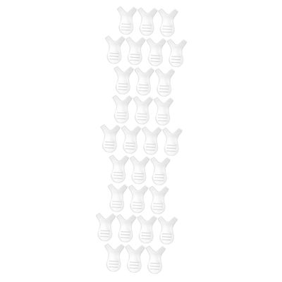 Didiseaon 30pcs Curved Mascara Wand Lash Comb for Eyelash Lash Supplies for Eyelash Tech Tool