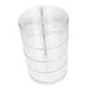 balacoo 1pc Capacity Makeup Organizer Rotatable Acrylic Cosmetic Storage Rack for Dressing Table and Countertop Neat and Convenient for Lipstick Items view 1