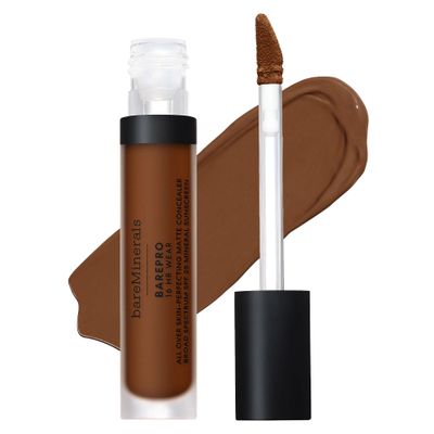 bareMinerals BAREPRO 16HR All Over Skin-Perfecting Natural Matte Concealer Mineral SPF 25 with Niacinamide, Conceals Dark Spots, Blemishes + Dark Circles Under Eyes, Safe for Sensitive Skin, Vegan
