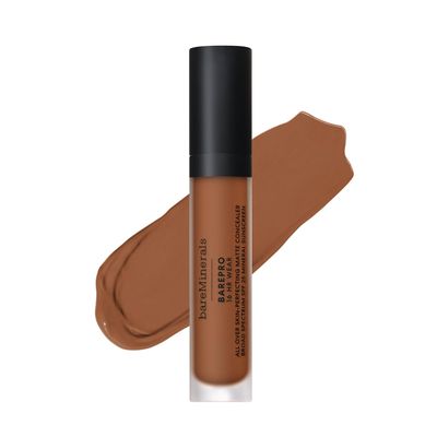 bareMinerals BAREPRO 16HR All Over Skin-Perfecting Natural Matte Concealer Mineral SPF 25 with Niacinamide, Conceals Dark Spots, Blemishes + Dark Circles Under Eyes, Safe for Sensitive Skin, Vegan
