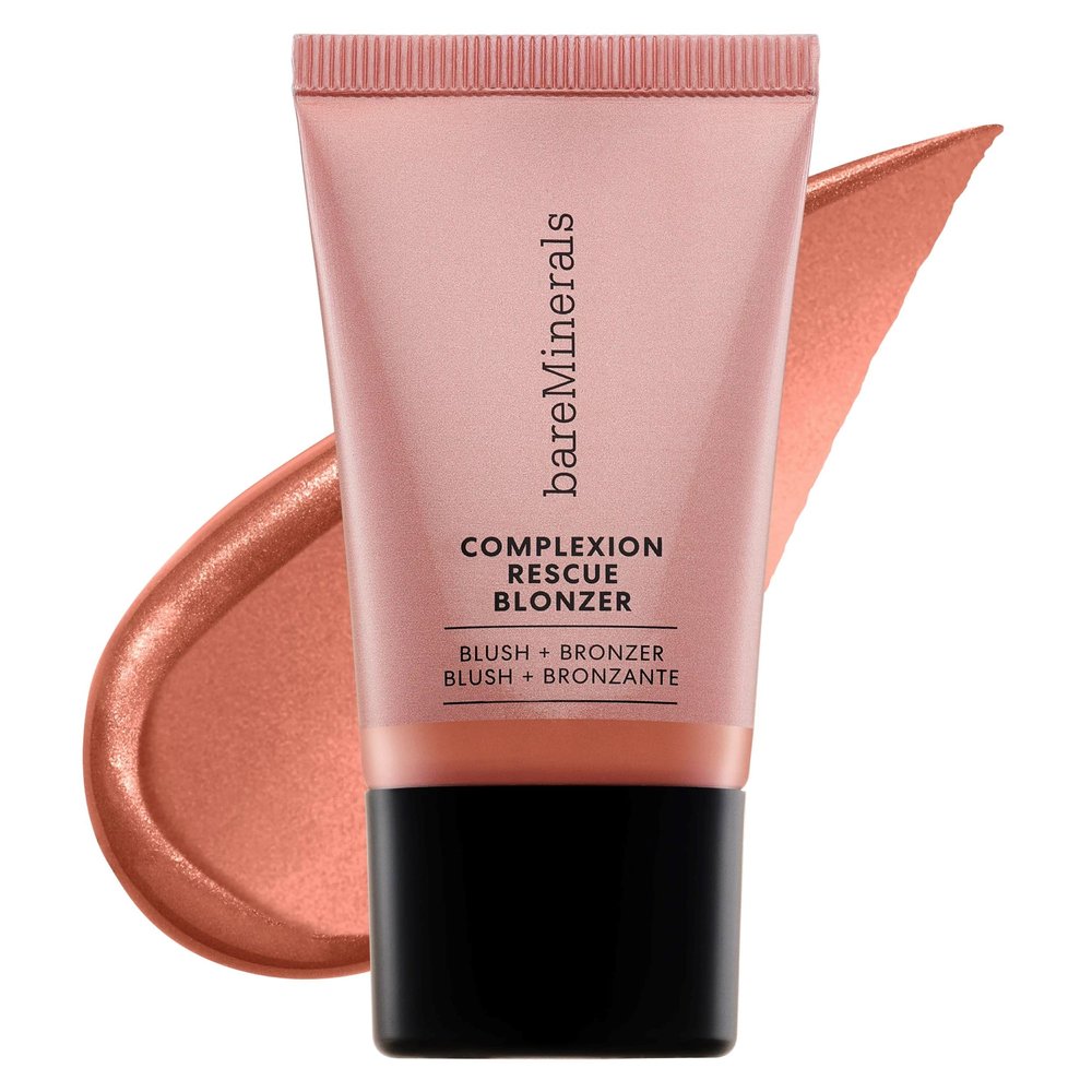 bareMinerals Complexion Rescue Liquid Blonzer, Kiss of Rose, Vegan, Cruelty-Free & Dermatologist-Tested