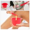 Ipetboom 2sets Hair Removal Wax Warmer Silicone Bowl Non-stick Melt Liner Bowls with Stirring Sticks Easy to Clean for Home Salon Use for Wax Melting and Facial Masks view 4