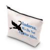 JNIAP Dragon Rider Makeup Bag Andarna We Do Not Eat Our Allies Dragon Book Lover Gifts Dragon Lover Zipper Pouch (Andarna We Do) view 1