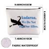 JNIAP Dragon Rider Makeup Bag Andarna We Do Not Eat Our Allies Dragon Book Lover Gifts Dragon Lover Zipper Pouch (Andarna We Do) view 2