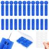 Lishae Acne Needle, 100 Pcs Disposable sterile Needles and 144 Dots Pimple Stickers for Acnes, Whitehead, Comedone Removal (244 Piece Set) view 1