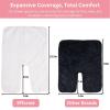 Efforest Facial Towels for Estheticians  Microfiber Soft Spa Towel for Skincare, Massage & Professional Use (White, Pack of 5) view 3