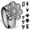 EKHOU Head Shavers for Bald Men, 6 in 1 Digital Display Rechargeable Electric Shaver Beard Trimmer Men's Trimmer Kit view 1