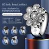 EKHOU Head Shavers for Bald Men, 6 in 1 Digital Display Rechargeable Electric Shaver Beard Trimmer Men's Trimmer Kit view 2