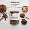 Chocolate Full Body Hair Removal Powder, 10 minute Painless Herbal Waxing Powder, Easy to use at home,Salon like Results, Effective, (100g) pack of 1 view 3
