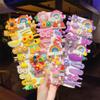 42Pcs Girls Hair Clip Flower Side Duckbill Clip Candy Colorful Cute Princess Barrette Hair Accessory Baby Clip Headwear view 2