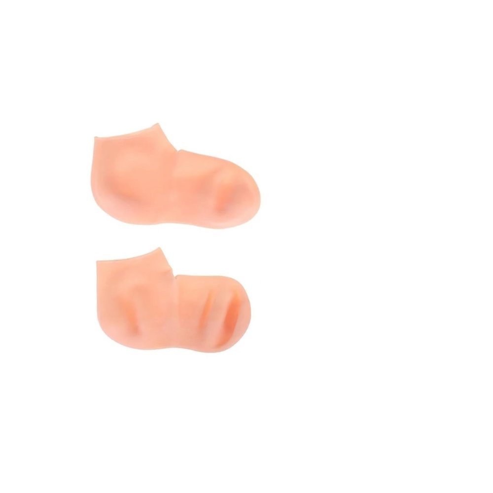 1 Pair Feet Care Socks Moisturizing Silicone Gel Socks Foot Skin Care Hand Protectors Anti Cracking Spa Home Use (Color : Small)
