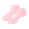 1pair Moisturizing Anti Dry Cracked Plantar Protection Exfoliating Silicone Socks Foot Skin Care Elastic Socks (Color : Pink, Size : One Size) view 1