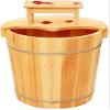 BABYCE Foot Bath Soak Wooden Foot Tub Bucket Foot Spa Tub with lid with Massager for Soaking Feet Massager Foot Tub Foot Bath Foot Barrel Wooden Household Items Decoration Foot Spa Ba view 1
