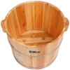 BABYCE Foot Bath Soak Wooden Footbath Tub, Sauna Foot Bath Barrel, Foot Washing Bucket, Household Foot Soaking Basin, Pain Fatigue Relief Foot Washing Barrel (Color : 1) view 1