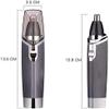 SiaNko Ear and Nose Hair Trimmer, Waterproof Battery-Operated Nose Trimmers, Precision Eyebrow Facial Trimmer for Men and Women, Nose Ear Trimmer for Family Use Easy Cleansing view 4