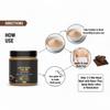 Chocolate Hair Removal Powder, Women & Men, 100gm Pack of 1, waxing powder for body hair and facial hair. view 4
