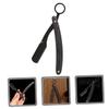 Housoutil Multipurpose Razor Holder for Men's Shaving Barber Razors Beard Roller Wooden Handle Portable Razor view 4