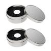 balacoo 2pcs Cosmetic Brush Tool Reusable Makeup Brush Cleaning Sponge for Removal Efficient Dual-sided Design for Eyeshadow Application view 1