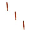 balacoo 3pcs Barber Sharpening Cloth Dual-layer Leather Strop with Handle Hanging Buckle for Straight Woodworking Tools Design for Smoother Blades view 1