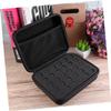 balacoo 2 Pcs 12 Bags Organizer Nail Polish Organizer Case Roller Bottle Storage Bag Essential Oil Travel Storage Rack, Blackx2pcs, 41U8185P4501Y view 2