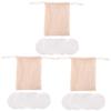 balacoo 18pcs Gentle Makeup Remover Pads Bamboo Fiber Reusable Set Easy Wash Compact Storage Bag view 1