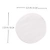 balacoo 18pcs Gentle Makeup Remover Pads Bamboo Fiber Reusable Set Easy Wash Compact Storage Bag view 2