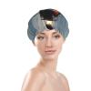 PULaif Old Lighthouse Shower Cap For Water Shower Non Wetting,Double Layer Reusable Shower Cap,Hair Shower Caps For Long Hair view 3