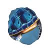 Blue Sea Turtle Pint Shower Cap For Water Shower Non Wetting,Double Layer Reusable Shower Cap,Hair Shower Caps For Long Hair view 2