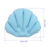 M METERXITY 3 Pack Inflatable Bath Pillow - Ultralight Inflatable Compressible Pillow with Suction Cups, Neck Support, Apply to Bathtub (Pink, Blue, White) view 4