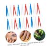 Angoily Plastic Craft Tweezers DIY Tweezer Set 100pcs for Beads and Jewelry Making view 3