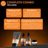 Dogface Men's - Wakeup Gel Daily Face Wash to Exfoliate, Hydrate & Tone Skin, Day Boom Moisturizer, Night Boost Night Cream Retinol Serum, Eye Cream (Complete Combo) view 2