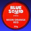 Blue Squid Face Paint Water Based Single Cake Professional Face Paint & Body Paint - Water Activated, Kids Adults Face Painting for Costume, Halloween Makeup, Cosplay - Neon Orange Red Face Paint 30g view 1