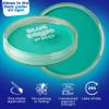 Blue Squid Face Paint Water Based Single Cake Professional Face & Body Paint - Water Activated, Kids Adults Face Painting for Costume, Halloween Makeup, Cosplay - UV Pastel Turquoise Face Paint 30g view 2