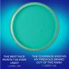 Blue Squid Face Paint Water Based Single Cake Professional Face & Body Paint - Water Activated, Kids Adults Face Painting for Costume, Halloween Makeup, Cosplay - UV Pastel Turquoise Face Paint 30g view 3
