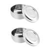Didiseaon 2pcs Large Shaving Bowl Lid Men's Soap Dish Lid Deep Shaving Mug Container view 1