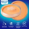 Blue Squid Face Paint Water Based Single Cake Professional Face Paint & Body Paint - Water Activated, Kids Adults Face Painting for Costume, Halloween Makeup, Cosplay - UV Pastel Orange Face Paint 30g view 2