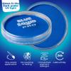 Blue Squid Face Paint Water Based Single Cake Professional Face Paint & Body Paint - Water Activated, Kids Adults Face Painting for Costume, Halloween Makeup, Cosplay - Neon Sky Blue Face Paint 30g view 2
