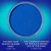Blue Squid Face Paint Water Based Single Cake Professional Face Paint & Body Paint - Water Activated, Kids Adults Face Painting for Costume, Halloween Makeup, Cosplay - Neon Sky Blue Face Paint 30g view 3