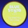 Blue Squid Face Paint Water Based Single Cake Professional Face Paint & Body Paint - Water Activated, Kids Adults Face Painting for Costume, Halloween Makeup, Cosplay - UV Pastel Yellow Face Paint 30g view 1