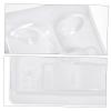 Housoutil 12pcs Grafting Training Tools Eyelash Extension Practice Models Plastic Face Models for view 2