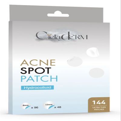 Acne Spot Patch by CielaDerm | Hydrocolloid Acne Pimple Patch for Covering Zits and Blemishes, Spot Stickers for Face and Skin, Vegan-friendly and Not Tested on Animals | 2 Sizes (144 Count)