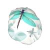 PULaif Green Dragonfly Shower Cap For Water Shower Non Wetting,Double Layer Reusable Shower Cap,Hair Shower Caps For Long Hair view 2