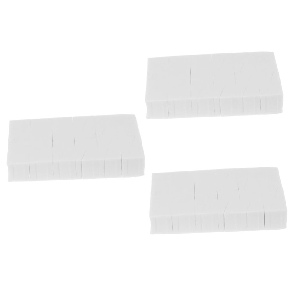 POPETPOP 144pcs Trapezoid Foundation Makeup Sponges Biodegradable Cosmetic for Application of Powder Concealer Foundation Gentle Skin Types