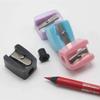 1Pc Black Practical Beauty Eyebrow Pencil Comb Makeup Tool Cosmetics Sharpener, Tools and Accessories view 2